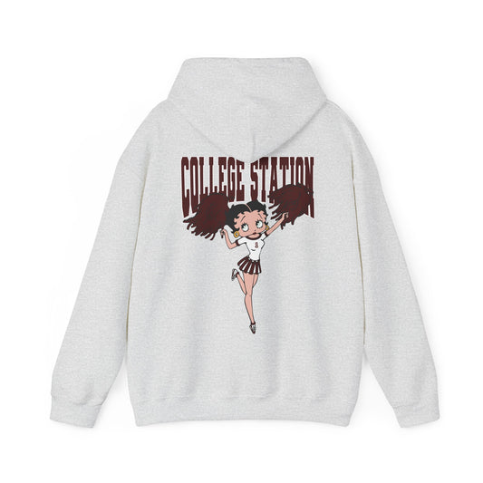 COLLEGE STATION BETTY BOOP TEDDY HOODIE