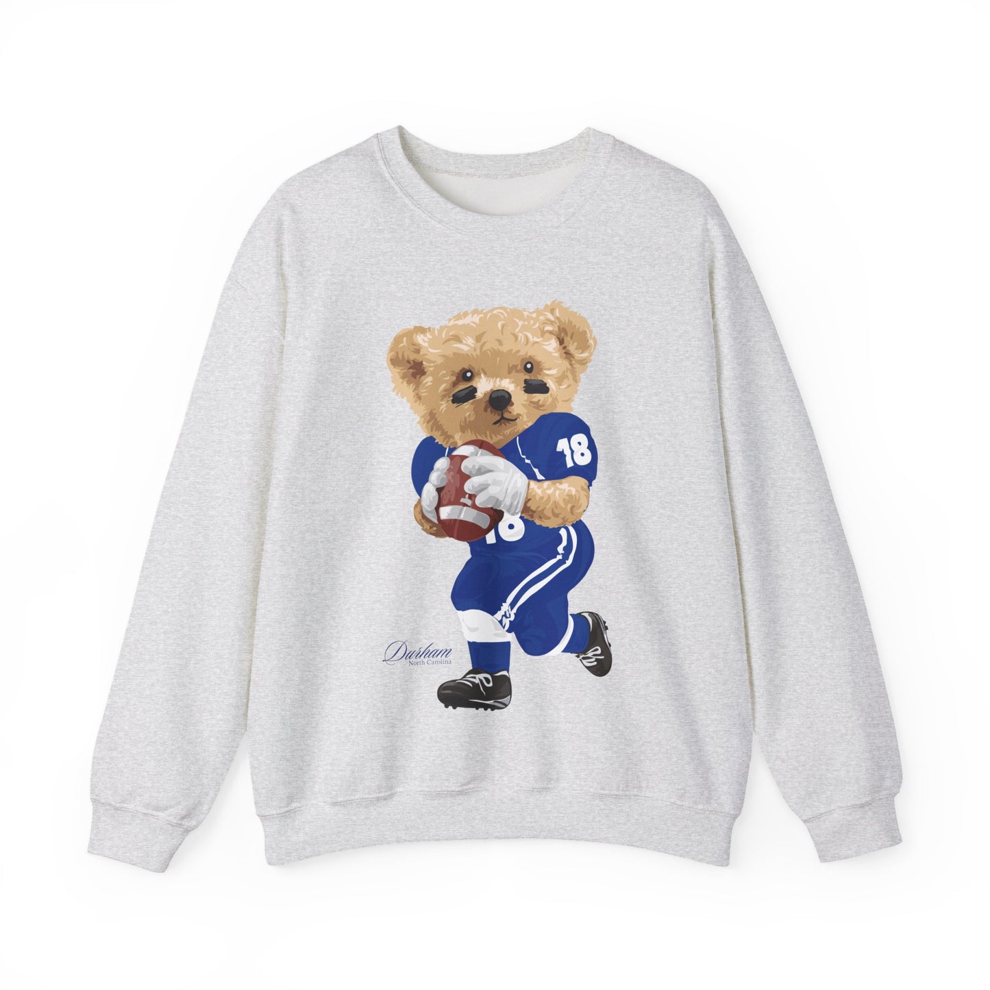 DURHAM, NORTH CAROLINA TEDDY SWEATSHIRT