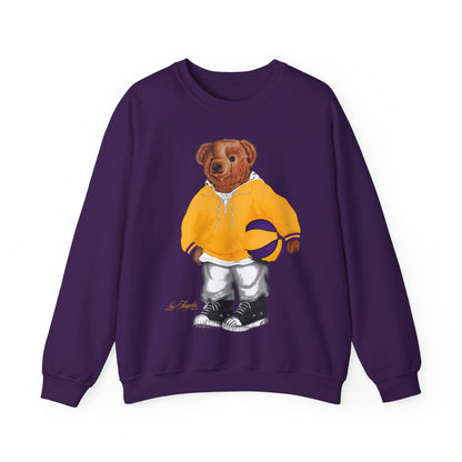 LOS ANGELES CALIFORNIA BASKETBALL TEDDY SWEATSHIRT