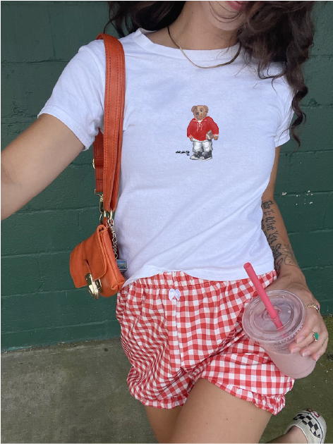 SALT LAKE CITY, UTAH TEDDY BABY TEE