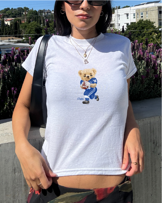 DURHAM, NORTH CAROLINA TEDDY BABY TEE