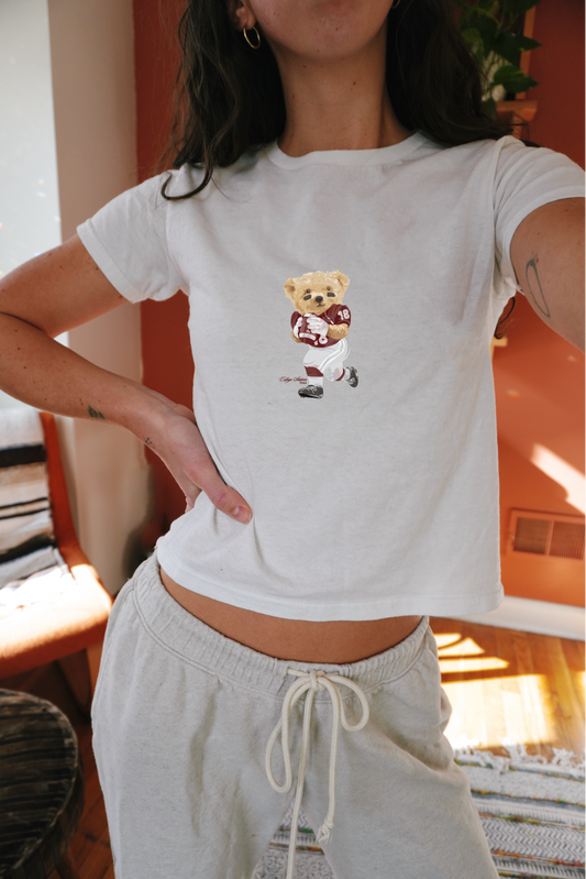 COLLEGE STATION TEDDY BABY TEE